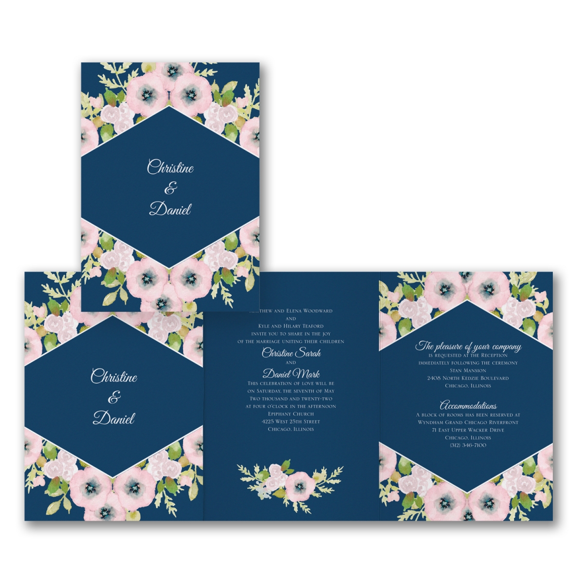 Floral Dreams - Invitation